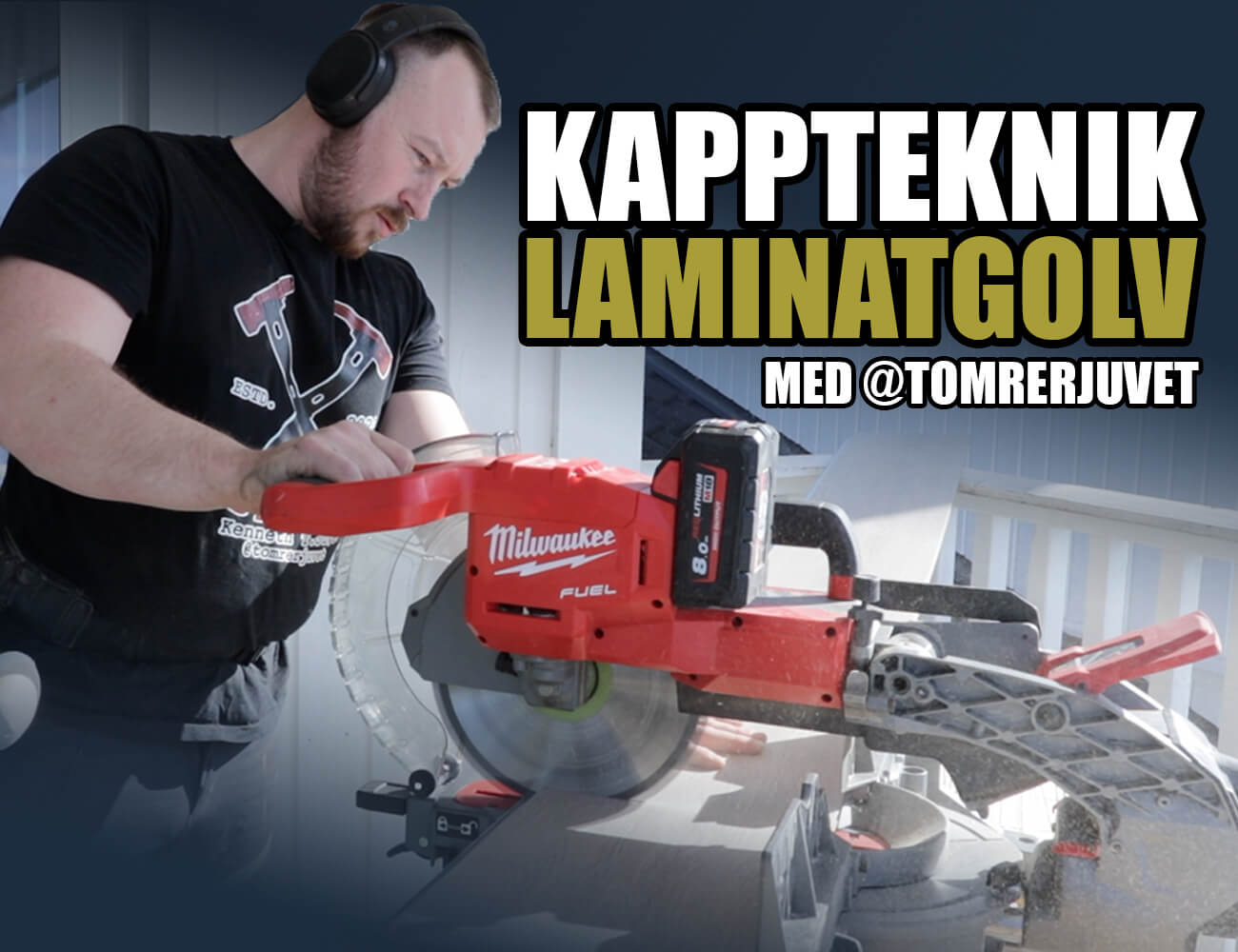 Rätt kapteknik i laminatgolv