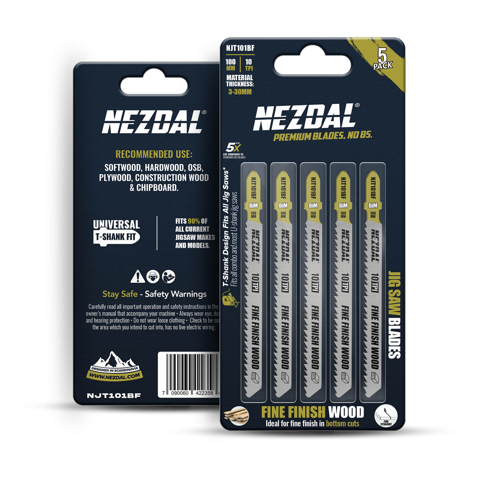 nezdal sticksågblad