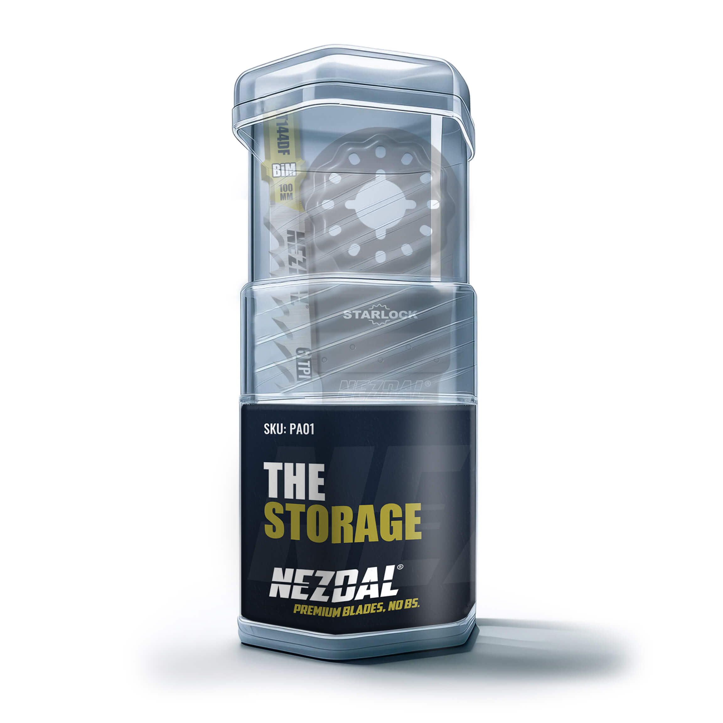 Förvaringslådor | För Multisågblad, Tigersågblad, Borr | 4 st