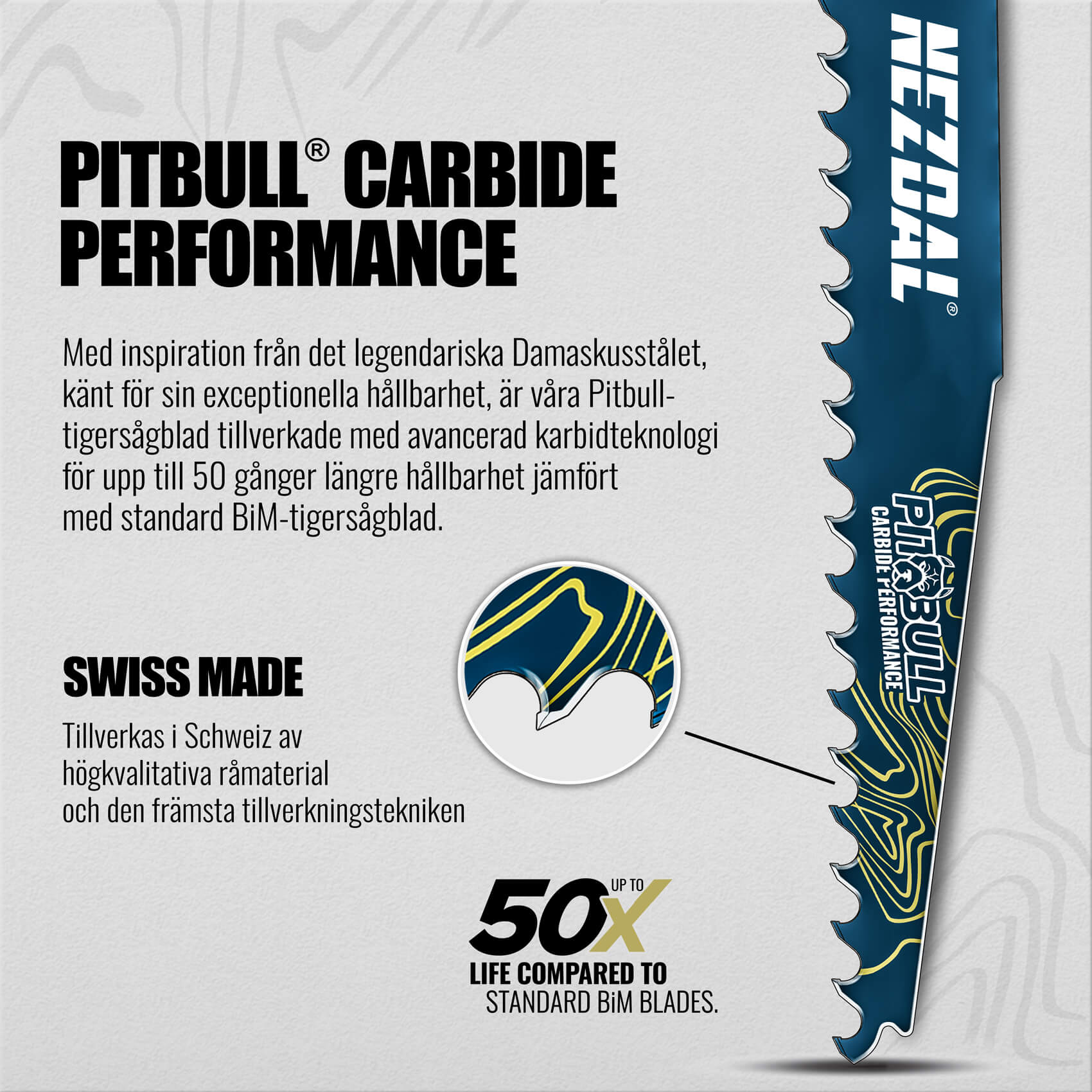 Egenskaper hos våra tigersågblad i hårdmetall