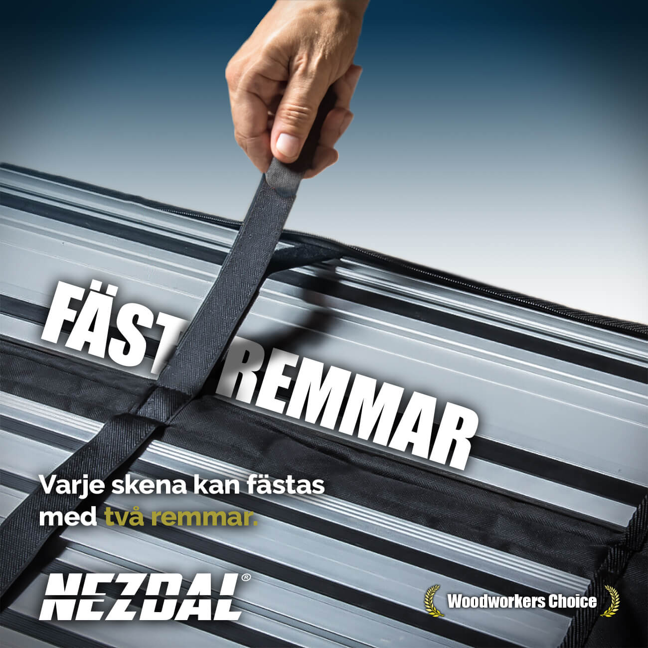 Förvaringsväskor | För 6 st sågklingor upp till 315 mm | 2 st styrskenor upp till 1600 mm