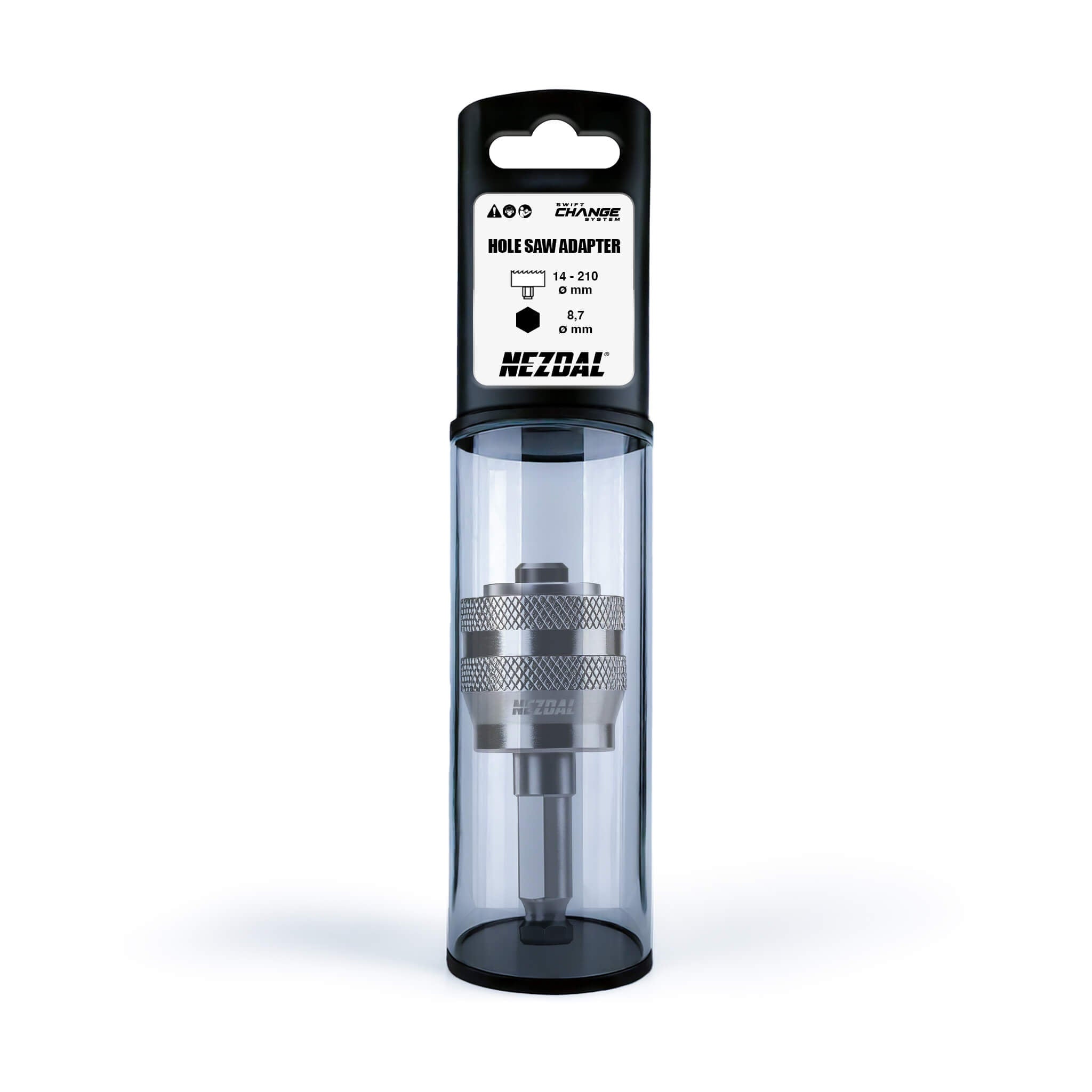 Adapter | Bästsäljare | Perfekt för hålsågar upp till 83mm | Ø8,7mm