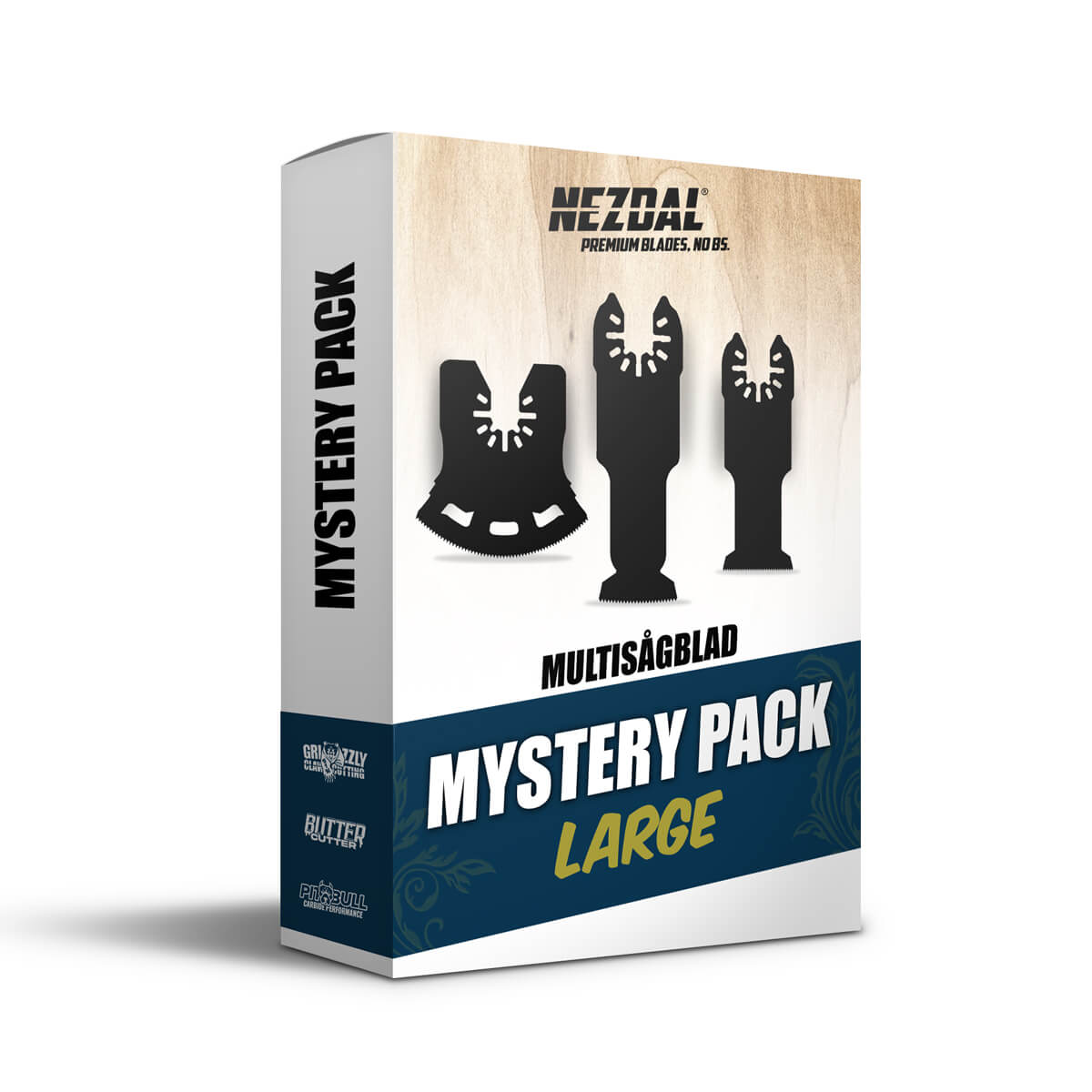 Mystery Pack | 10 st premium multisågblad | Assorterade modeller, brett användningsområde