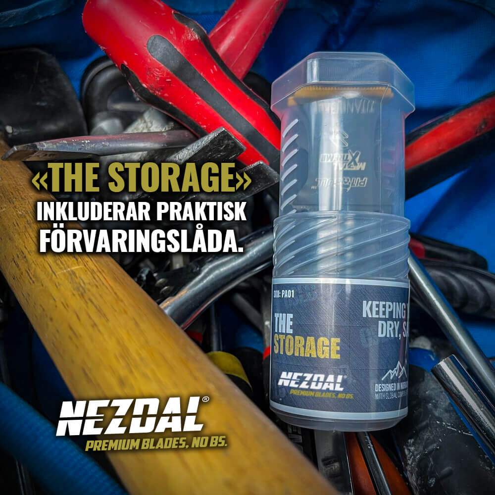 Förvaringslåda | För multisågblad | Upp till 45 mm breda