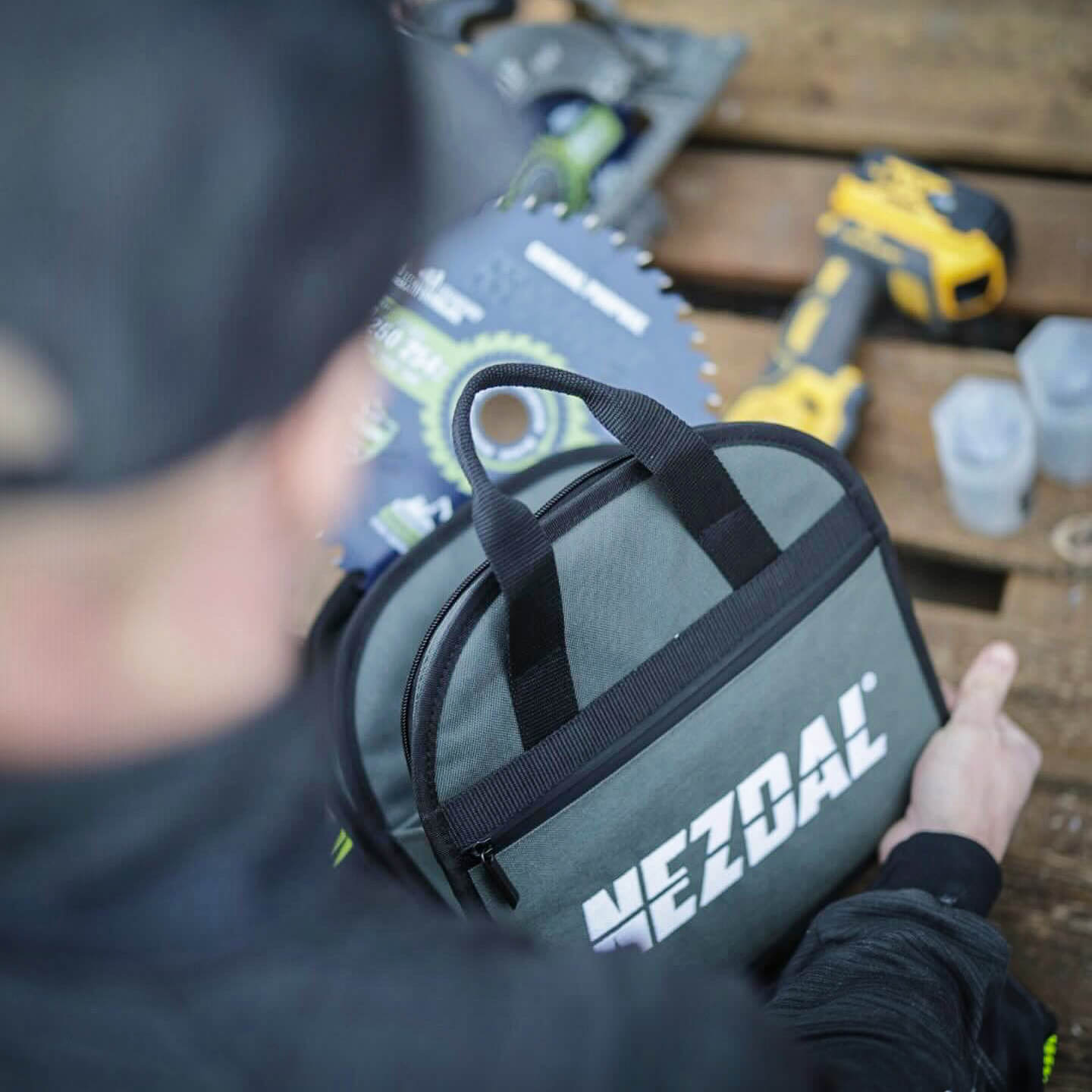 Förvaringsväskor | För 12 st sågklingor upp till 315 mm | Standard + XL storlek | 2 st