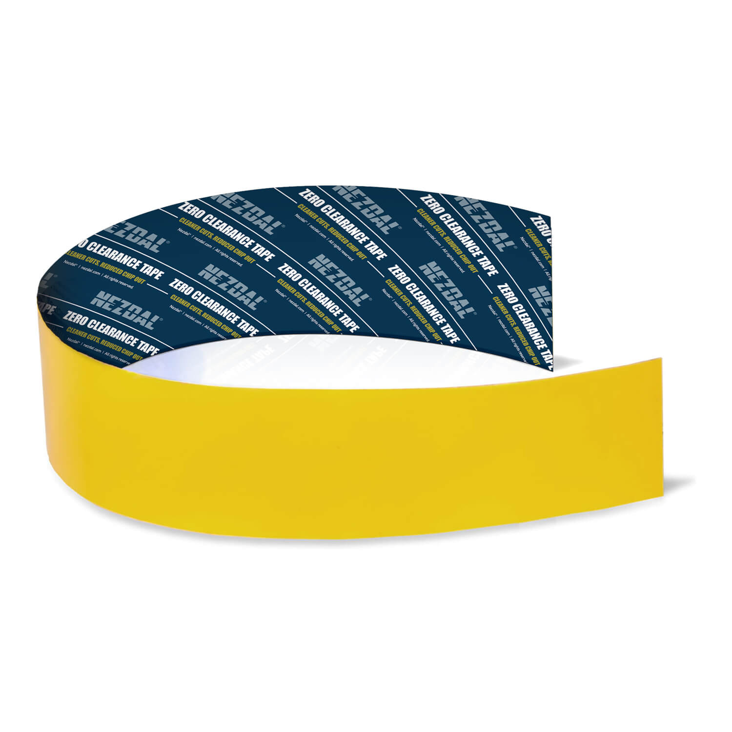 Zero Clearance Tape, 2x14in Nauwkeurige Snede Dubbelzijdige Zaag Houtbewerkingstape 20st PVC Zelfklevende Strips Eenvoudige Bediening Verstekzaagtape voor Nauwkeurige Houtsnede