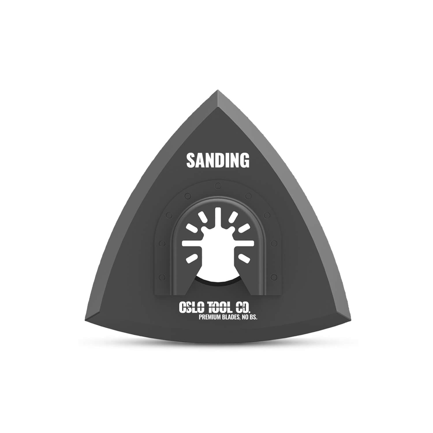 Slipplatta delta inkl 25 st slippapper i 90mm storlek