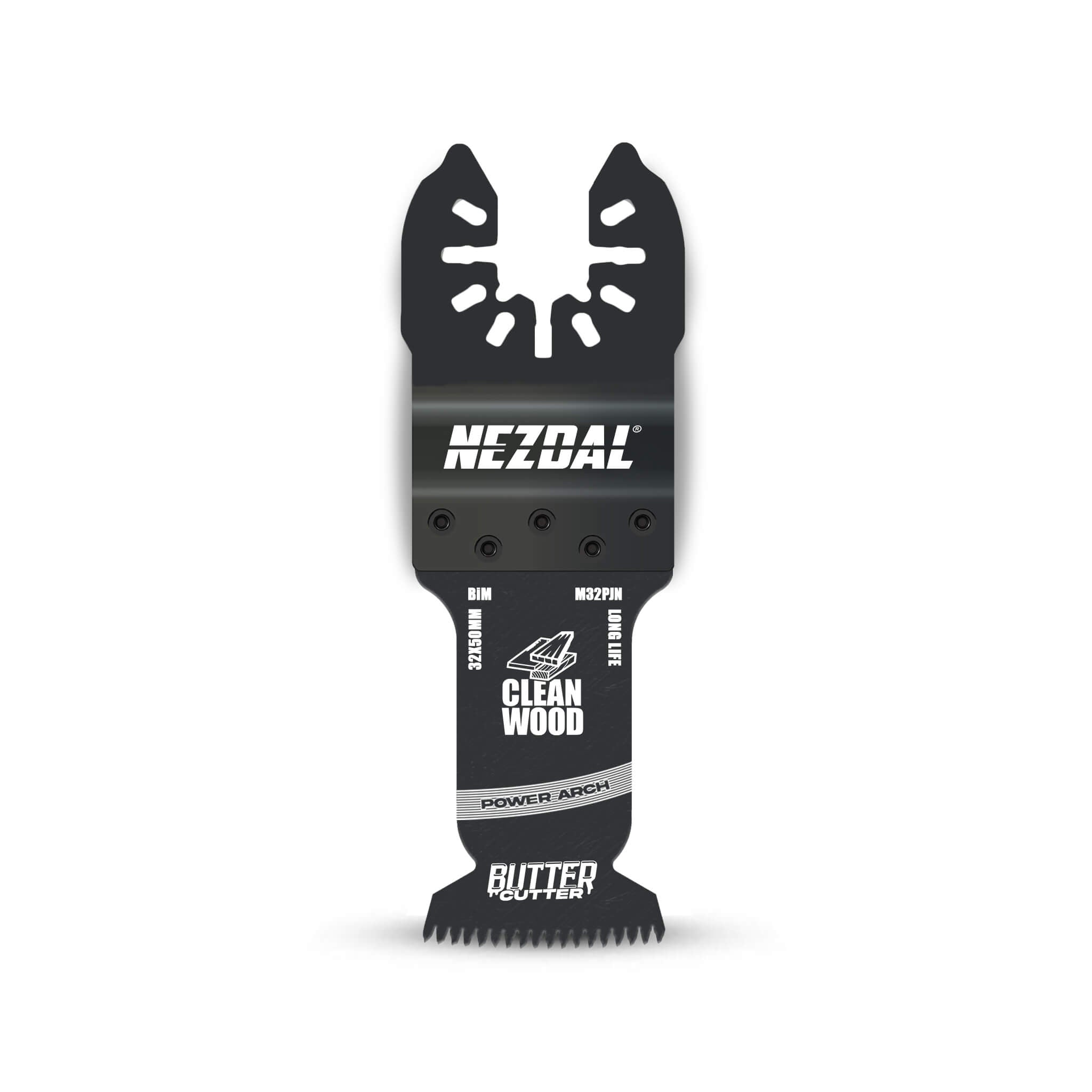 Rent Trä | Blixtsnabb, precis sågning | 32x50mm | Power Arch® | Multisågblad