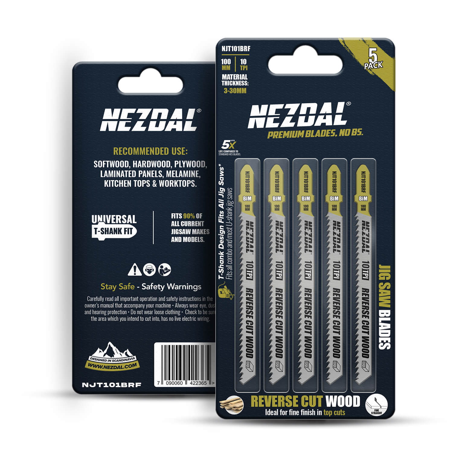 nezdal sticksågblad