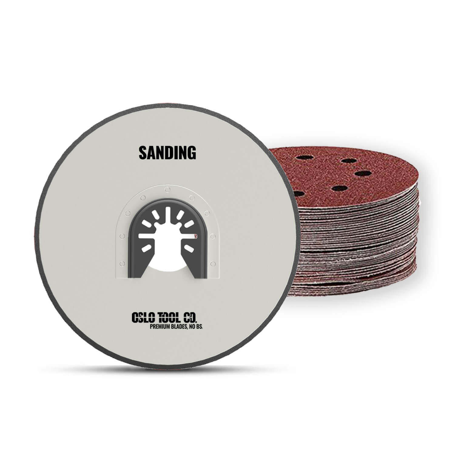 Slippaket | 25 sandpapper | Cirkelform | Multiverktyg